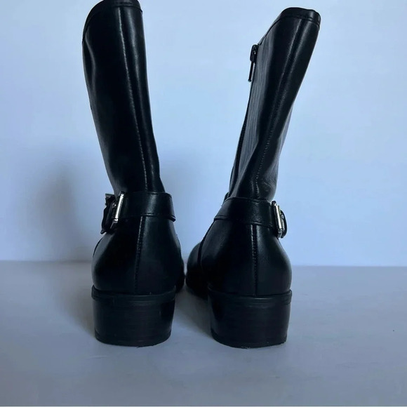 Lauren Ralph Lauren Black Mesi Boots Size 6.5 - Picture 7 of 12